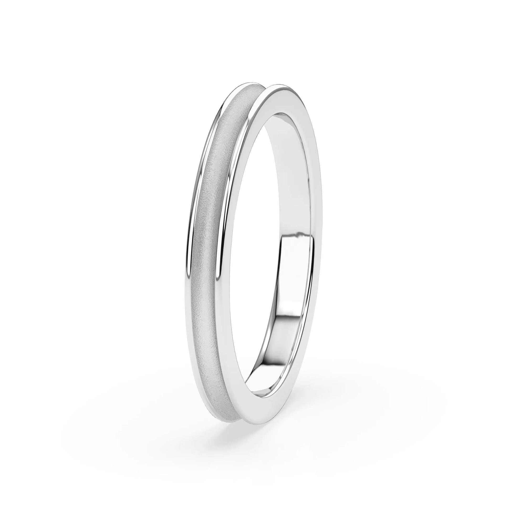 Meridian Abundance ring by Dimis Designs featuring engraved flowing grooves symbolising wealth and abundance, handcrafted ritual ring.
