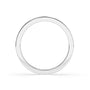 Front view of Meridian Abundance ring by Dimis Designs, sterling silver ritual band representing flow, wealth, and abundance.