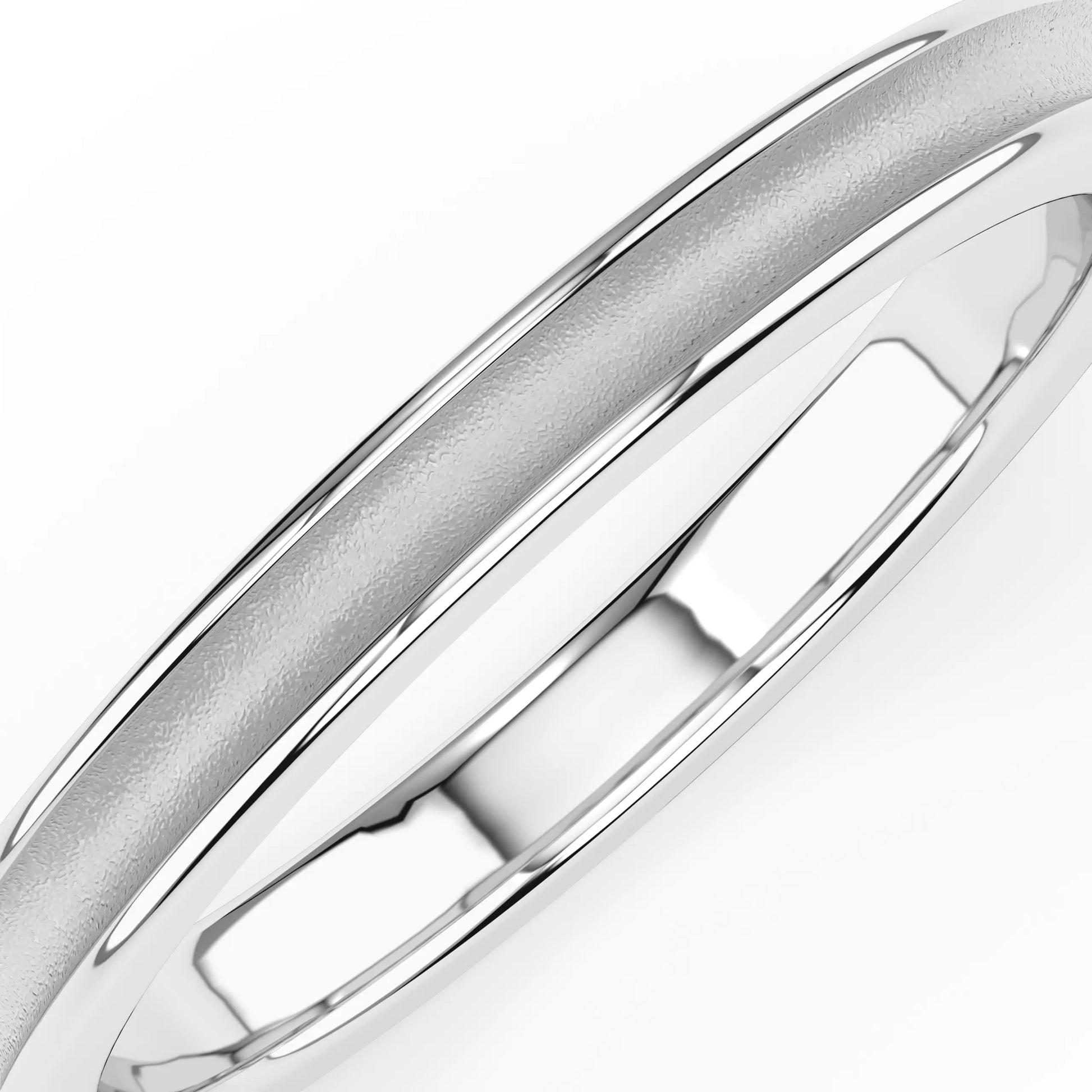 Close-up of Meridian Abundance ring by Dimis Designs showing engraved flowing grooves on sterling silver band symbolising wealth and abundance.