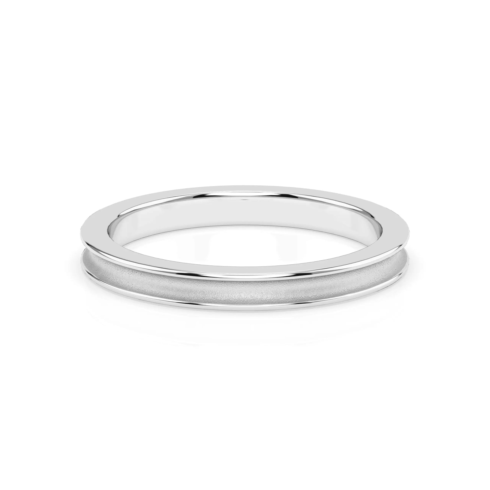 Side view of Meridian Abundance ring by Dimis Designs in sterling silver, engraved band symbolising flow, prosperity, and abundance.