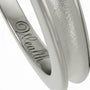 Close-up of Meridian Abundance ring by Dimis Designs showing personalised engraving inside sterling silver band.